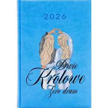 Kalendář Knižkový kalendář 2026 A5 FunnyCase modrý