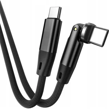 Datový kabel Kabel Extremestyle USB-C - USB-C 1,5 m černý
