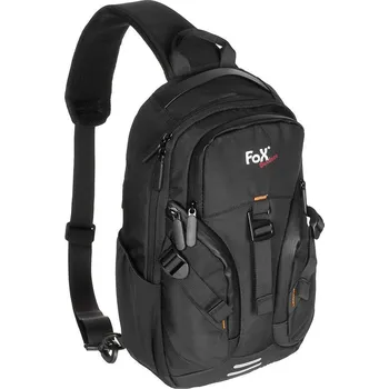 Sport FOX Outdoor Batoh TRAVEL SLING přes jedno rameno ČERNÝ
