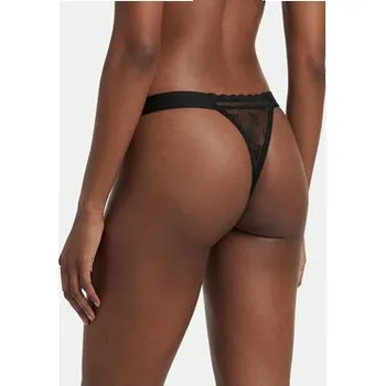 Kalhotky HUGO Kalhotky string 50557225 Černá XS