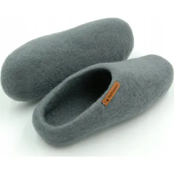 Dámské pantofle PAPUČE FILCOVÉ PAPUČE VLNĚNÉ FELTINESS 47/48