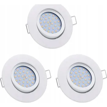 Bodové svítidlo Lumare LED Stmívatelné vestavné bodové svítidlo | 4W, 400 lumenů, IP44, hloubka zapuštění 27 mm