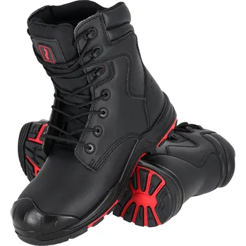 Pracovní obuv Bezpečnostní vysoké kožené boty typu kozačka Reis THORN BC vel. 39