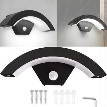 Venkovní osvětlení Venkovní Nástěnné Svítidlo LED Fasádní Zahradní IP65 Senzor Pohybu 18W