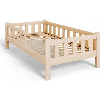 Dětská postel Dětská postel PINI 160x80 dřevěná nelakovaná - Borovice