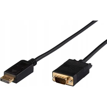 Video kabel Kabel DisplayPort 1.2 na VGA (D-Sub) HD 1m