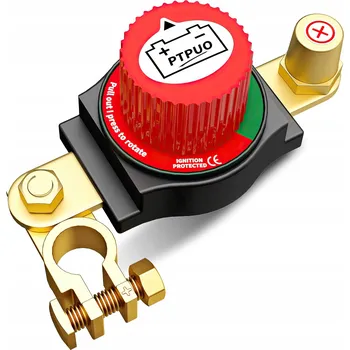 vypínač HLAVNÍ VYPÍNAČ PROUDU 300A 12V-48V odnímatelný otočný knoflík