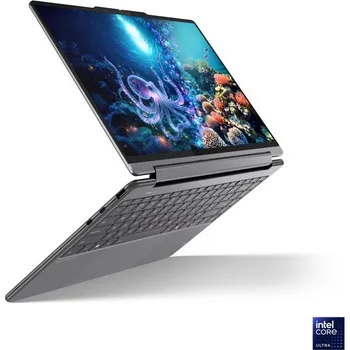 Notebook Lenovo YOGA 9 2-in-1 Ultra 7 258V/AI/32GB/1TB SSD/14"/2,8K/OLED/Touch/120Hz/až1100nit/Pero/FPR/3r OnSite/WIN11 Home/šedá
