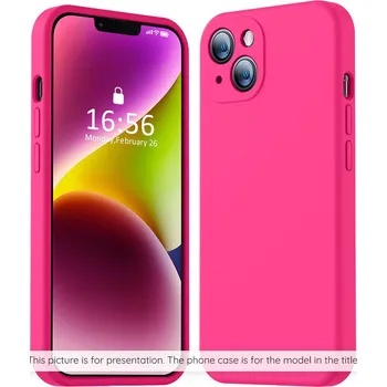 Pouzdro na mobilní telefon Techsuit SoftFlex pro Xiaomi 15T Pro – horká růžová