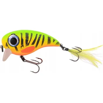 Umělá nástraha Spro Wobler Pomalu Plovoucí Fat Iris 60 Fire Tiger 6 cm 17 g