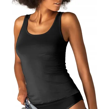 Dámské tričko Sielei top s krajkou černý, velikost XL