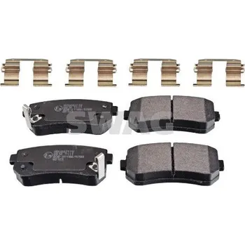 Brzdová destička Sada brzdových destiček, kotoučová brzda SWAG 33 10 7359