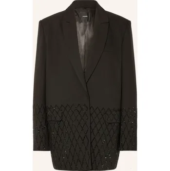 Dámské sako Pinko Dámské Sako S Ozdobnými Kameny, černá, 38