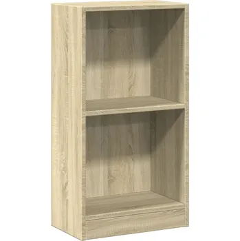 Knihovna Regál na knihy 40 x 24 x 75 cm dub sonoma 2 police