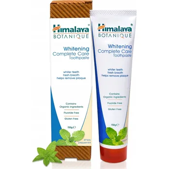 zubní pasta Himalaya Botanique Bělící zubní pasta s mátou peprnou bez fluoridu 150 g