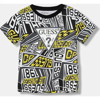 Pánské tričko Bavlněné tričko Guess N6RI04.K8HM4.PPY2 šedá 90X, vel. 113-118