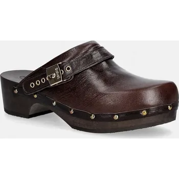 Dámské pantofle Kožené pantofle Scholl PESCURA F310941019 hnědá 89X, EUR 36