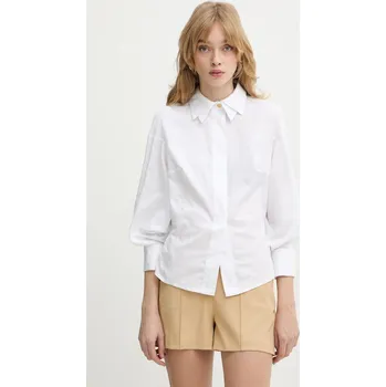 Dámská košile Bavlněná košile Elisabetta Franchi CA14161E2 bílá 00X, vel. 36