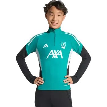 Pánská mikina Dětská tréninková mikina Adidas Liverpool FC 25/26 Competition máta