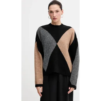 Dámský svetr Svetr s příměsí vlny Barbour SABRINA LKN1678 černá 99C, vel. 38