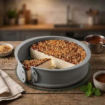 Forma na pečení Kulatá dortová forma se skleněným dnem Tadar Silico Lara 25 cm