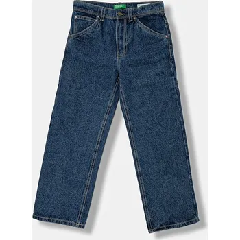 Dětské rifle United Colors of Benetton 4AW7CE03G.G.seasonal modrá 55X, vel. 160