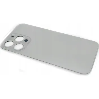 Pouzdro na mobilní telefon Kryt baterie Zadní Kryt pro Apple iPhone 13 Pro Max STŘÍBRNÝ VELKÉ OČKO SILVER