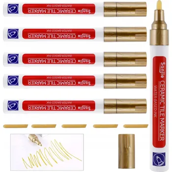 Dekorativní zlatý FIXY DIY POPISOVAČE 6 ks