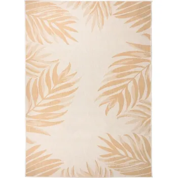 Koberec Koberec žlutý 200 x 280 cm, 100% PP, odolný vůči UV záření a povětrnostním vlivům