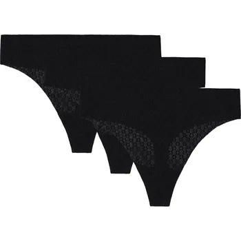 Kalhotky Under Armour PURE STRETCH MESH THONG (3-PACK) W 1390412-001 - XL | UK 2,5 | US 3