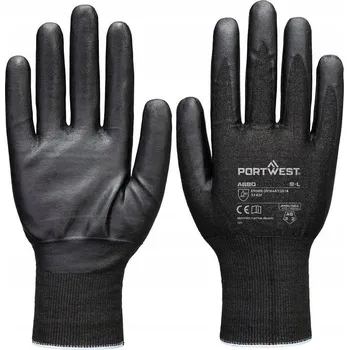Pracovní rukavice Protiprůřezové rukavice F21 Nitrile Tungsten Glove A9 černé vel. S