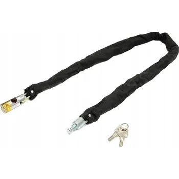 Zámek na kolo Zámek na kolo řetězový Karwil černý 100 cm tvrzený