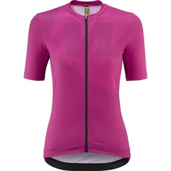 cyklistický dres Dres Mavic ICON GRAPHIC W FUCHSIA (T000586), L