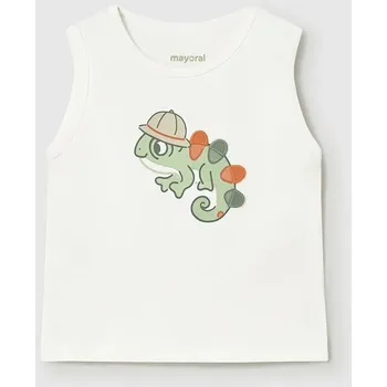 Dětské tričko Mayoral 1018.3D.Baby.PPY2 bílá 00X, vel. 86