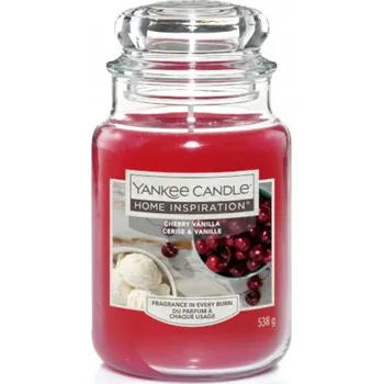 Svíčka Tradiční parafinová svíčka Cherry Vanilla Yankee Candle 1 ks