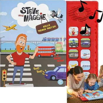 Hračka pro nejmenší INTERAKTIVNÍ ZVUKOVÁ KNIHA PRO DĚTI - EDUKAČNÍ, KE ZPÍVÁNÍ