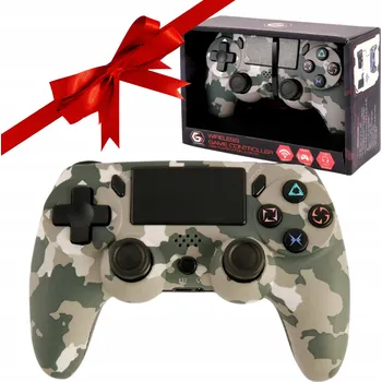 Gamepad Bezdrátový ovladač pro PS4 Gembird maskáčový