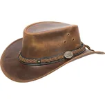 Kožený klobouk Barringtin - Scippis Velikost: 61 cm (XL)