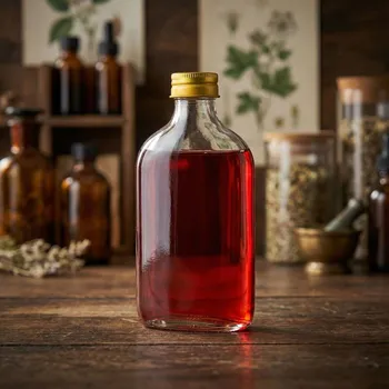 Láhev Láhev na likér s kovovým víčkem Tadar 250 ml