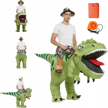 Karnevalový kostým Nafukovací kostýmy dinosaurů, nafukovací kostým dinosaura pro dospělé