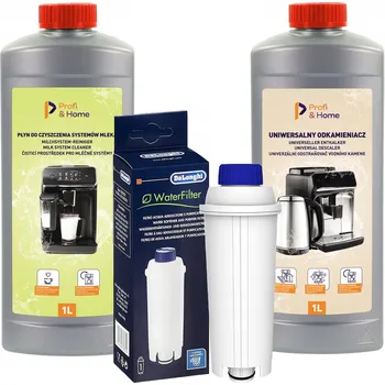 Kávovar Filtr do kávovaru Delonghi, Odvápňovač, Čisticí prostředek na mléčný systém Profi&Home