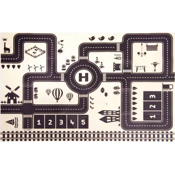 Hrací deka ZA305B VZDĚLÁVACÍ PODLOŽKA PRO DĚTI PĚNOVÁ ULICE