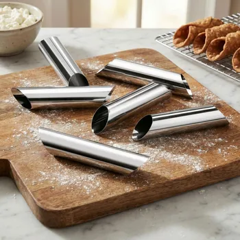 TADAR nerezové formy na krém 6 ks.