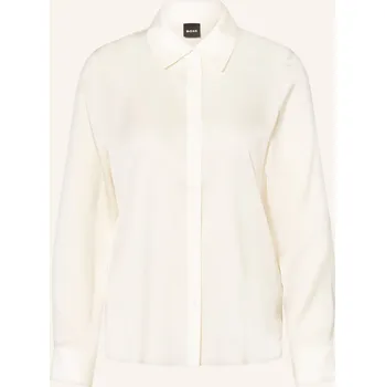 Dámská halenka Boss Dámská Hedvábná Košile Bonya, bílá, 40