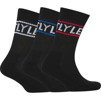 Pánské ponožky Ponožky Lyle and Scott Black 5839259 7-11
