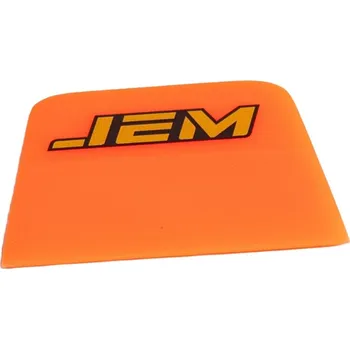 Polep vozidla JEM PPF JEM Stěrka s nápisem na PPF fólie 10 cm zkosená – oranžová
