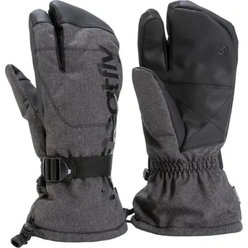 Pánské rukavice Meatfly Limp 25/26 Grey Heather XL