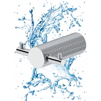 CERSANIT VĚŠÁK HÁČEK NA RUČNÍKY DVOJITÝ ZEN CHROM NEREZOVÁ OCEL