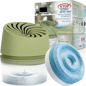 Odvlhčovač vzduchu Ceresit Pohlcovač Vlhkosti Pistacio Green Přístroj + Náplň AERO 360