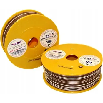 elektrický kabel Kabel LGY/H05V-K 0,75 mm2 100 m Hnědo-Bílý